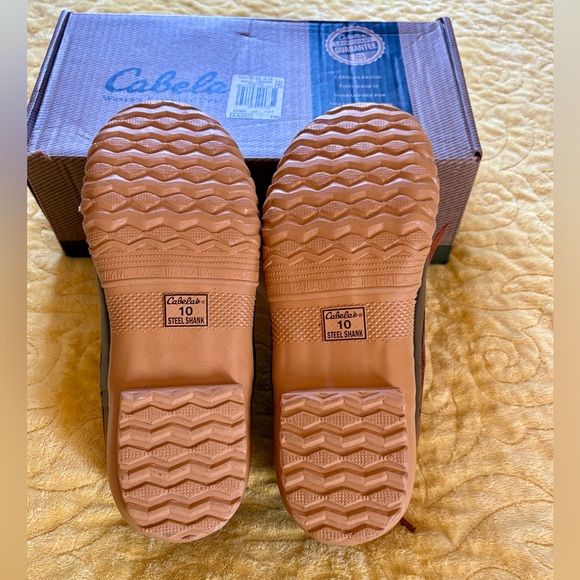 Cabela's Brown Professional Outdoor Insulated Slip On Duck Boots NWT - Picture 9 of 12